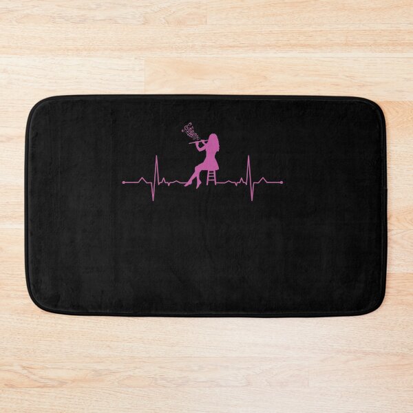 Item preview, Flute Heartbeat Flute Player Gift Clarinet Musician  designed and sold by Lenny Stahl.