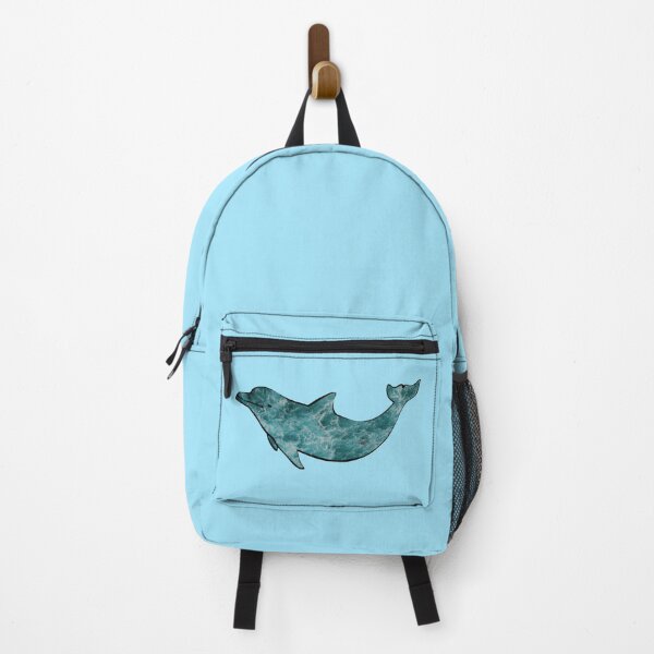 Item preview, Dolphin ocean waves silhouette - Boho designed and sold by LukjanovArt.