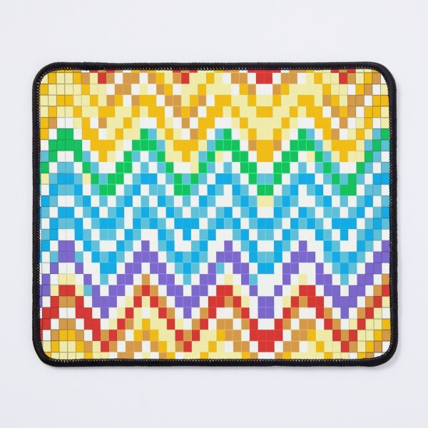 Item preview, 70's Groovy Mosaics Wavy Pattern designed and sold by Zoo-Moo.