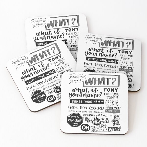 Item preview, Hey What's Your Name Tony Ezekiel Funny  designed and sold by QuteezArt.
