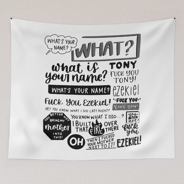 Item preview, Hey What's Your Name Tony Ezekiel Funny  designed and sold by QuteezArt.