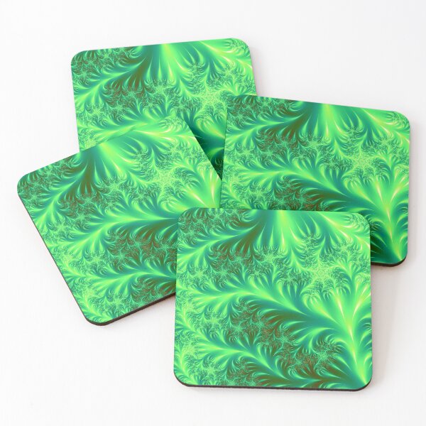 Item preview, Psychedelic Green Fractals  designed and sold by shantilovesart.
