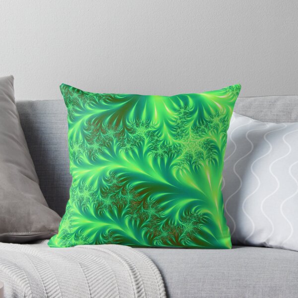 Item preview, Psychedelic Green Fractals  designed and sold by shantilovesart.