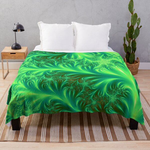 Item preview, Psychedelic Green Fractals designed and sold by shantilovesart.