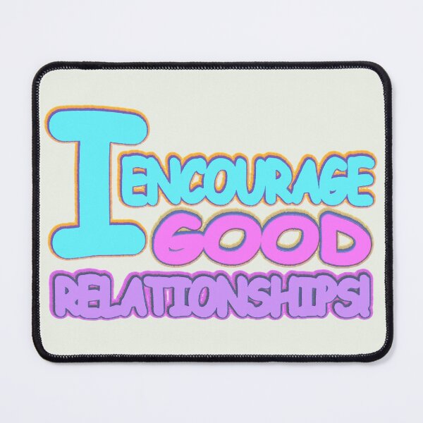 Item preview, Cute Expression Artwork Design "GOOD RELATIONSHIPS". Buy Now designed and sold by Health And Fitness Posts e-Store.