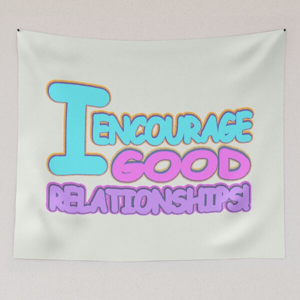 Item preview, Cute Expression Artwork Design "GOOD RELATIONSHIPS". Buy Now designed and sold by Health And Fitness Posts e-Store.