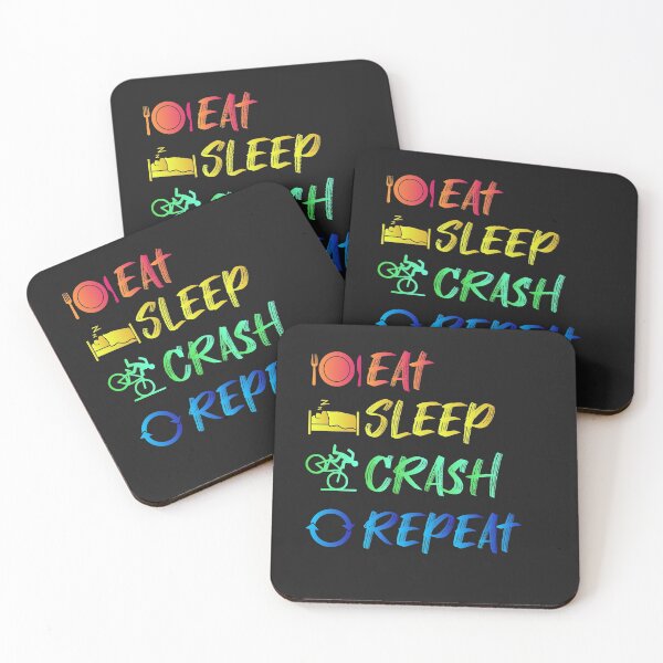 Item preview, Copy of Eat Sleep Crash Repeat designed and sold by roosoth.