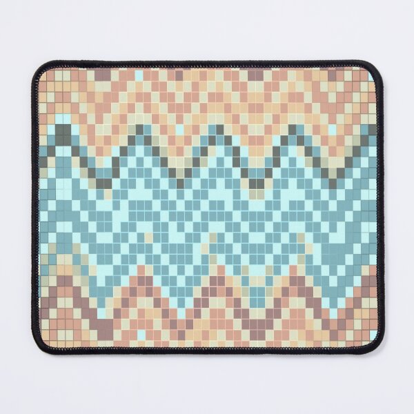 Item preview, 70's Groovy Mosaics Wavy Pattern designed and sold by Zoo-Moo.