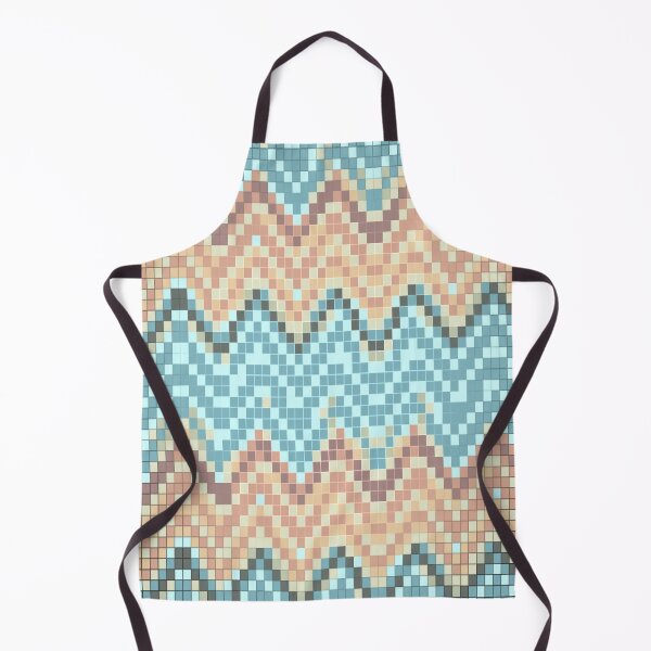 Item preview, 70's Groovy Mosaics Wavy Pattern designed and sold by Zoo-Moo.