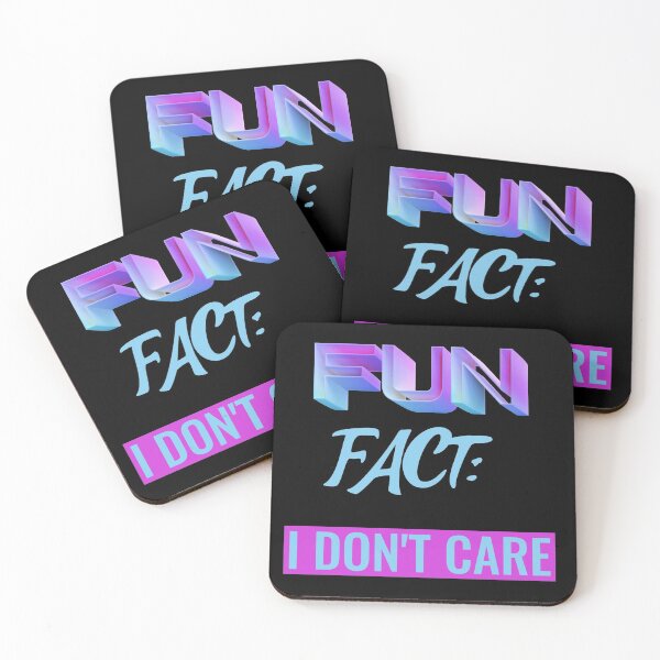 Item preview, Fun Fact I Don't Care Funny Sayings Graphic  designed and sold by Paula Helit.