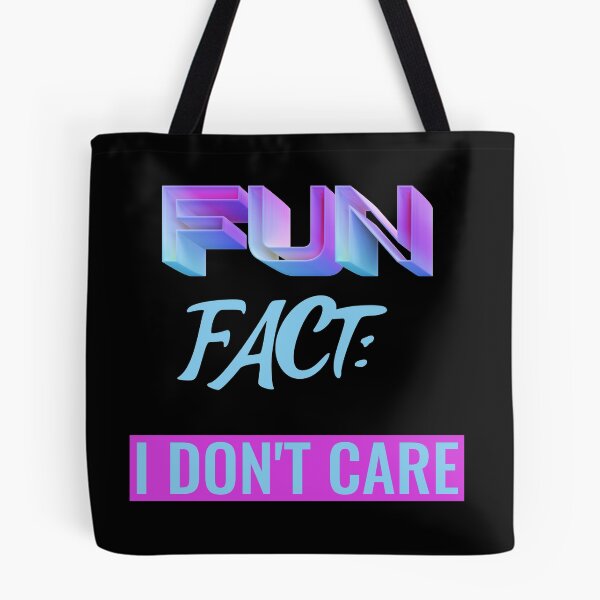 Item preview, Fun Fact I Don't Care Funny Sayings Graphic  designed and sold by Paula Helit.