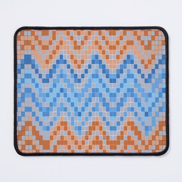 Item preview, 70's Groovy Mosaics Wavy Pattern designed and sold by Zoo-Moo.
