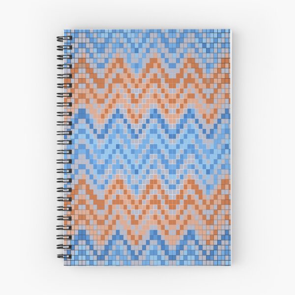 Item preview, 70's Groovy Mosaics Wavy Pattern designed and sold by Zoo-Moo.