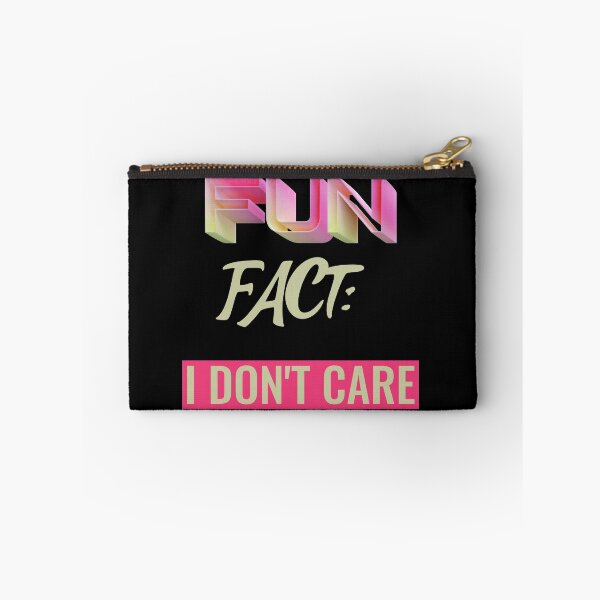 Item preview, Fun Fact I Don't Care Funny Sayings Graphic  designed and sold by Paula Helit.