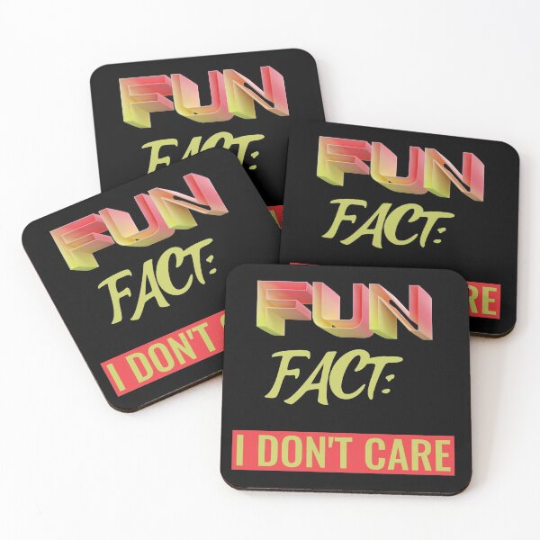 Item preview, Fun Fact I Don't Care Funny Sayings Graphic  designed and sold by Paula Helit.