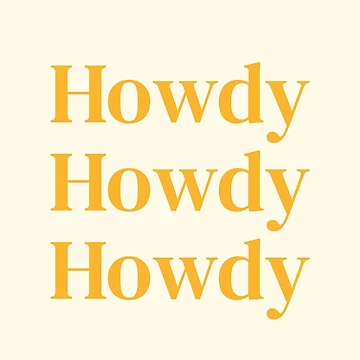 Artwork thumbnail, Howdy Howdy Howdy by CyberCubed