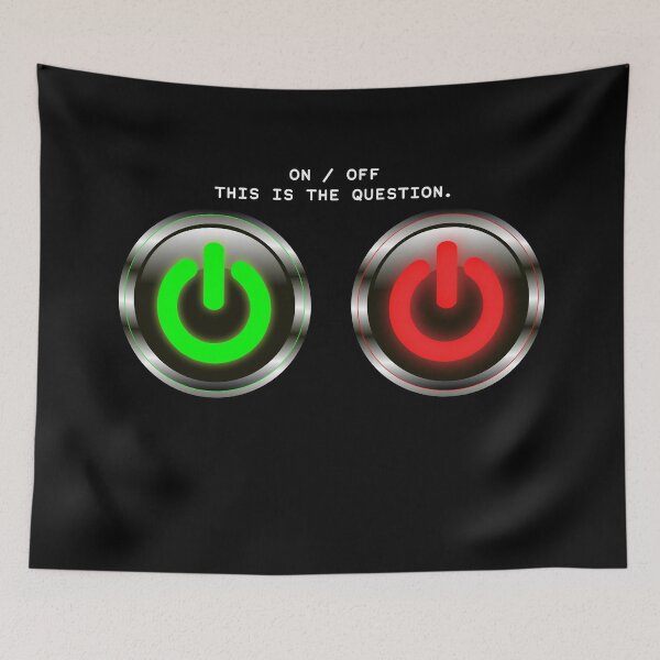 Item preview, On - Off this is the Question! designed and sold by BigDaddyStore.