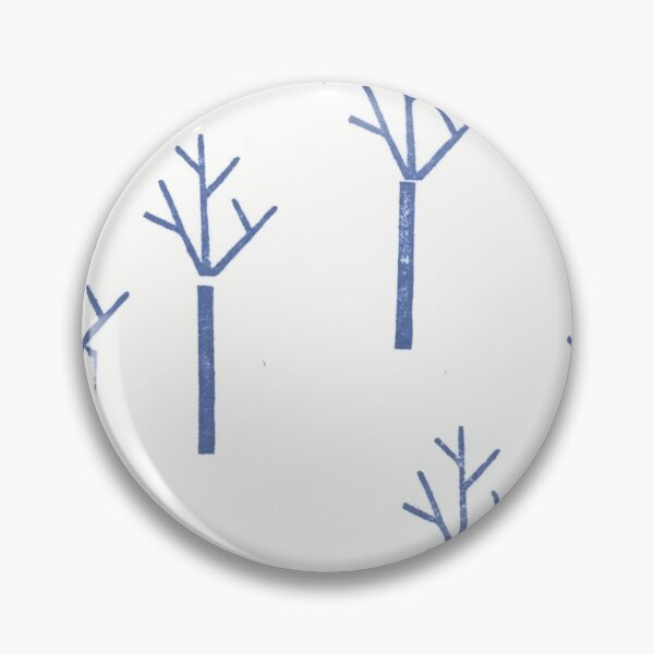 Item preview, Blue Winter Trees designed and sold by ellenmueller.