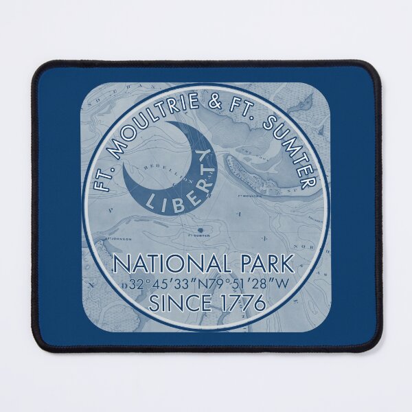 Item preview, Fort Moultrie National Park Liberty Flag Reversal designed and sold by bfwilson.
