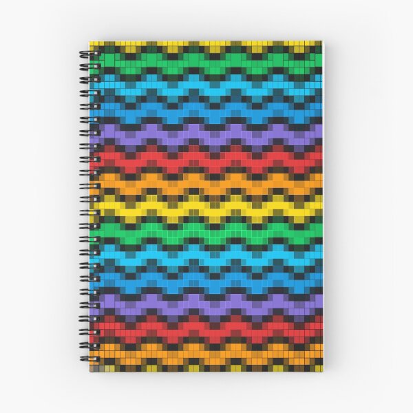 Item preview, Groovy Wavy Cubes In Retro 70 S Colors designed and sold by Zoo-Moo.