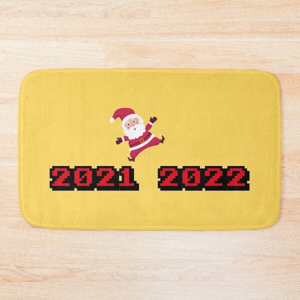 Item preview, Santa Claus Christmas design jumping from 2021 to 2022 designed and sold by Martapp.