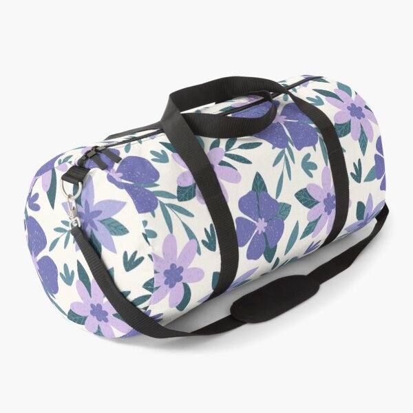 Item preview, Purple decorative flowers on a beige background designed and sold by IrinaOstapenko.
