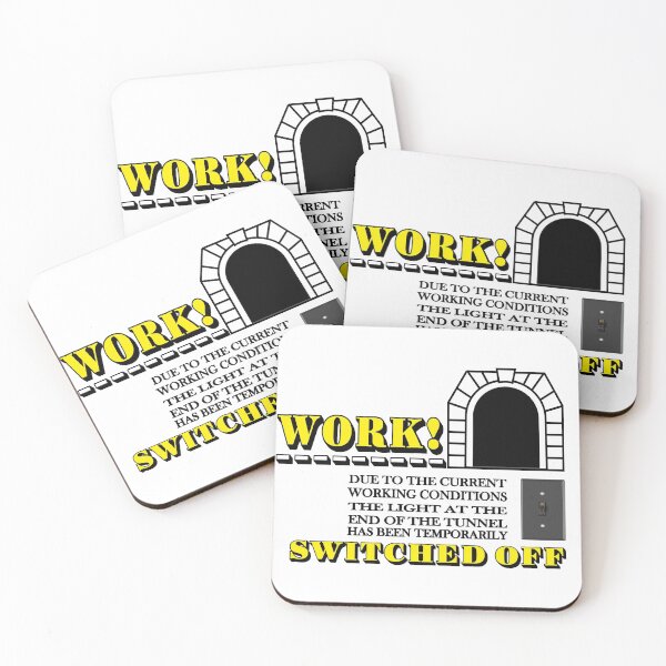 Item preview, WORK designed and sold by Knotty-Signs.