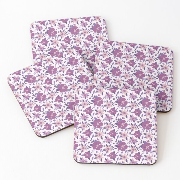 Item preview, Purple decorative flowers designed and sold by IrinaOstapenko.