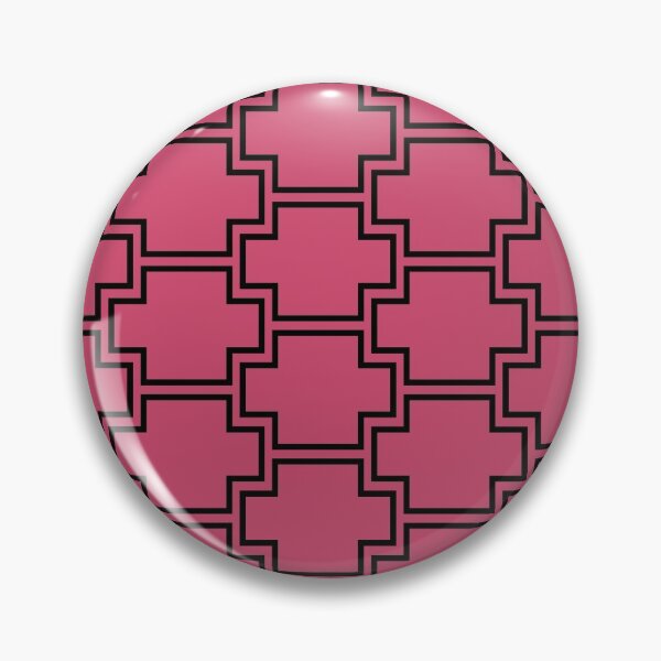 Item preview, Black and Pink Tessellation Line Pattern 2 Pairs DE 2022 Popular Color Pink Punch DE5048 designed and sold by ColorOfTheYears.