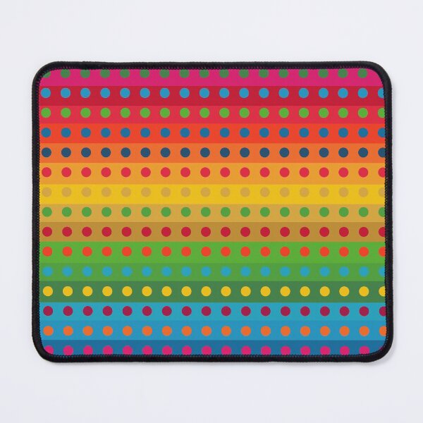 Item preview, Rainbow Dots Pattern horizontal designed and sold by greatnorris.