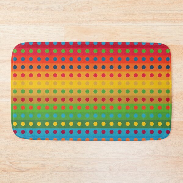 Item preview, Rainbow Dots Pattern horizontal designed and sold by greatnorris.