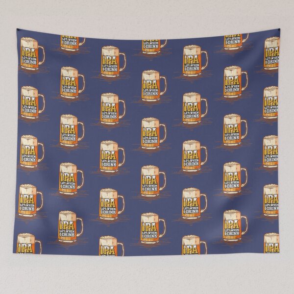 Item preview, Funny _IPA Lot When I Drink Beer_ Comedy Craft Beer Design   designed and sold by harveywright.