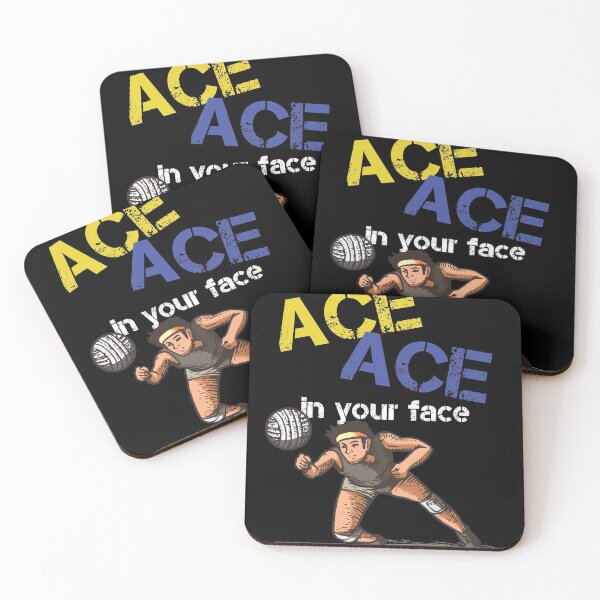 Item preview,  Ace Ace in your Face Beach Volleyball Player Design Lover  designed and sold by Rzelemenz.