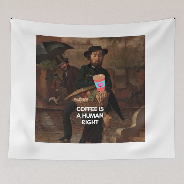 Item preview, Coffee Is A Human Right designed and sold by thundercandy.