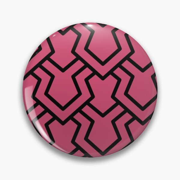 Artikelvorschau, Black and Pink Tessellation Line Pattern 5 Pairs DE 2022 Popular Color Pink Punch DE5048 entworfen und verkauft von ColorOfTheYears.