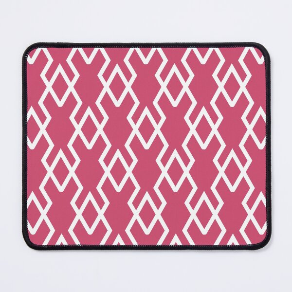 Item preview, Pink and White Tessellation Line Pattern 19 Pairs DE 2022 Popular Color Pink Punch DE5048 designed and sold by ColorOfTheYears.