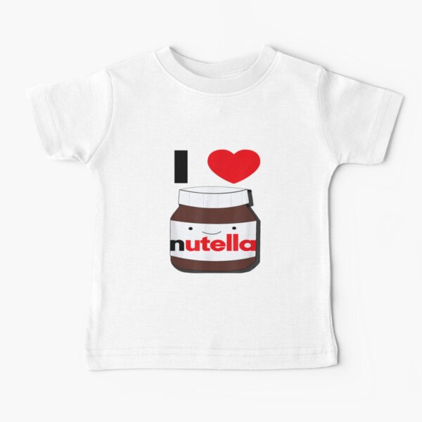 Camisetas Para Bebe Nutella Redbubble