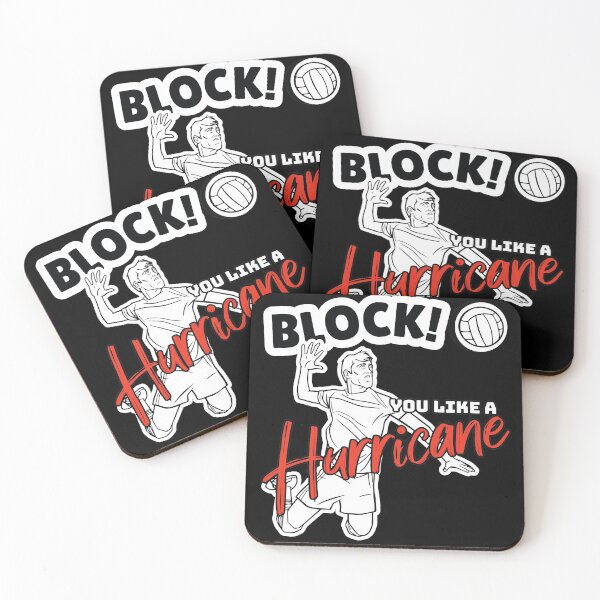 Item preview, Block you Like a Hurrican Funny Beach Volleyball Player   designed and sold by Rzelemenz.