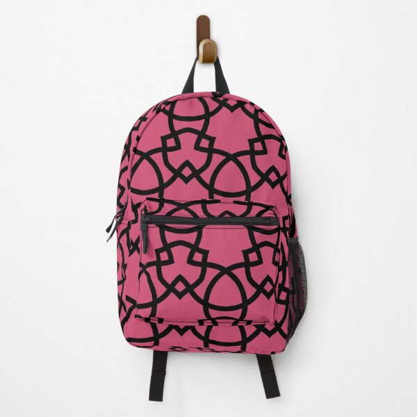 Item preview, Black and Pink Tessellation Line Pattern 28 Pairs DE 2022 Popular Color Pink Punch DE5048 designed and sold by ColorOfTheYears.