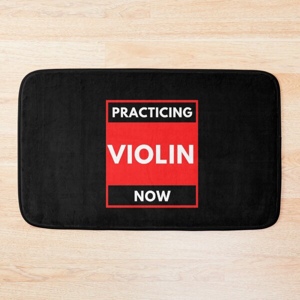 Item preview, PRACTICING VIOLIN NOW - red designed and sold by Musicianst0re.