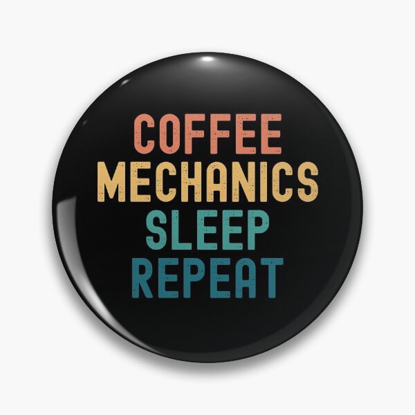 Item preview, Coffee Mechanics Sleep Repeat - Funny Mechanics & Coffee Gift designed and sold by kindxinn.