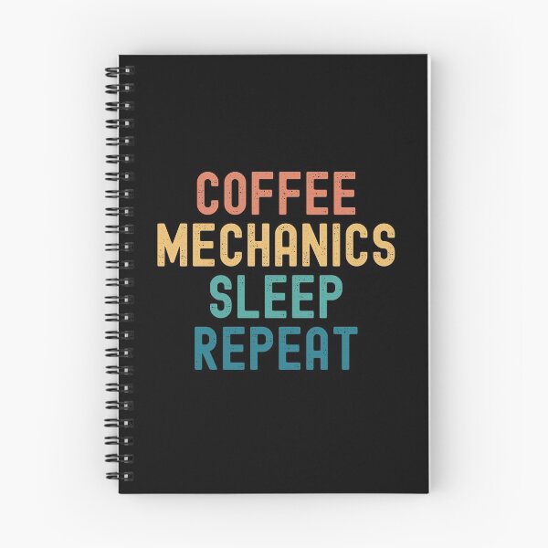 Item preview, Coffee Mechanics Sleep Repeat - Funny Mechanics & Coffee Gift designed and sold by kindxinn.