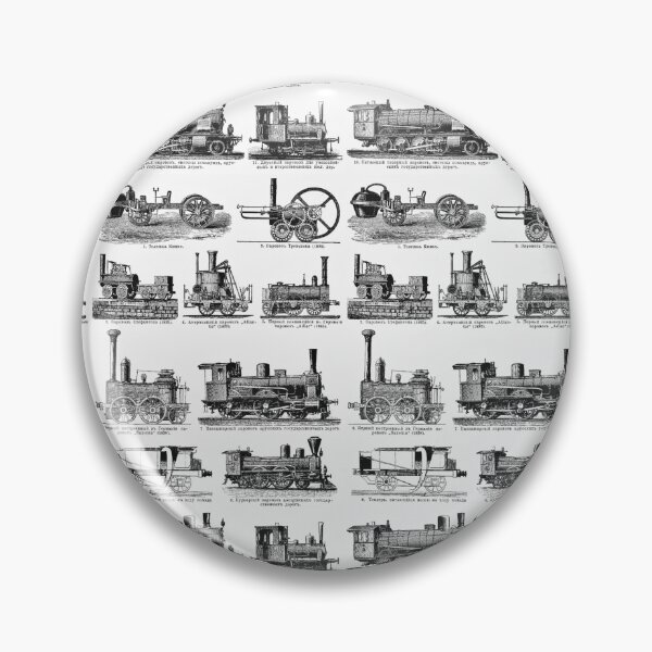 Item preview, Vintage retro steam old trains poster black designed and sold by Nishad4.