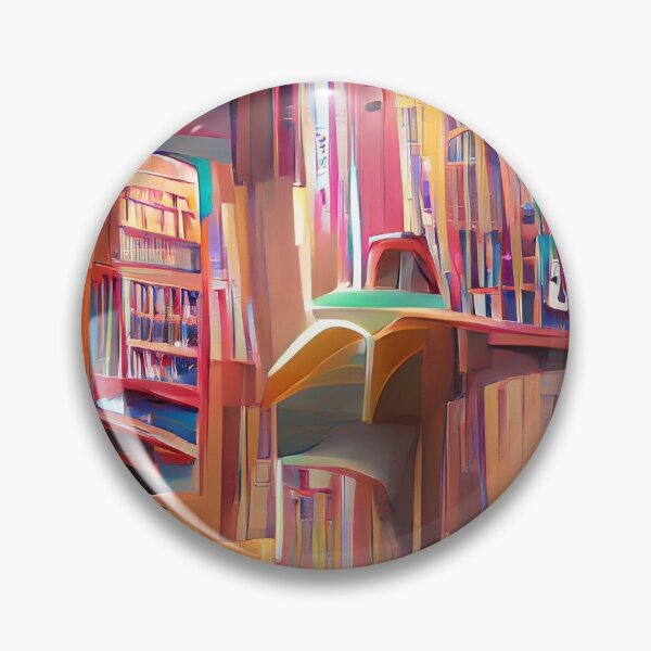 Item preview, AI Generated Library Art designed and sold by naturegirf.