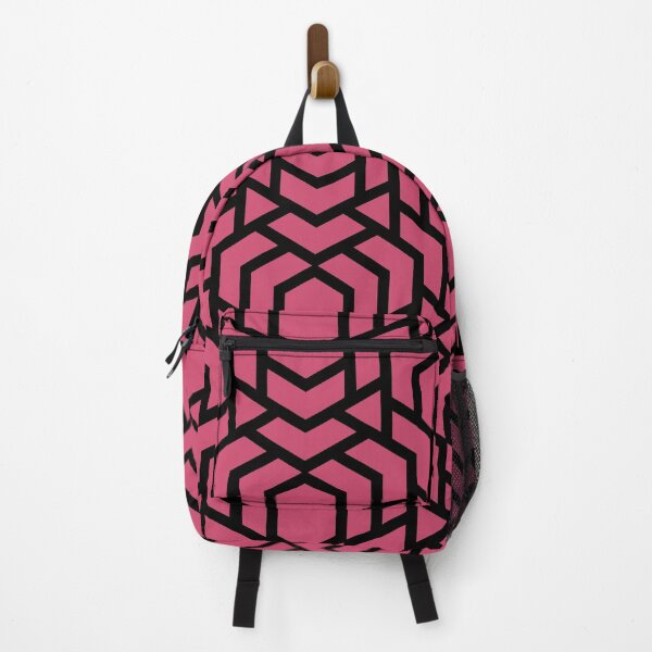 Item preview, Black and Pink Tessellation Line Pattern 38 Pairs DE 2022 Popular Color Pink Punch DE5048 designed and sold by ColorOfTheYears.