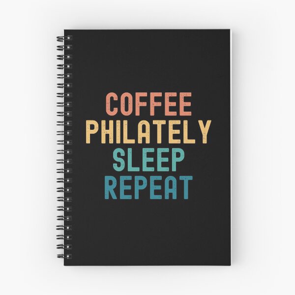 Item preview, Coffee Philately Sleep Repeat - Funny Philately & Coffee Gift designed and sold by kindxinn.