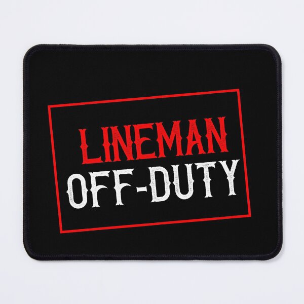 Item preview, Lineman Off-Duty designed and sold by TeesYouWant.