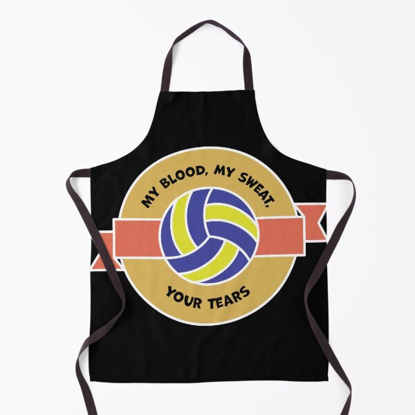 Item preview, My Blood my Sweat Your Tears Funny Beach Volleyball Player  designed and sold by Rzelemenz.
