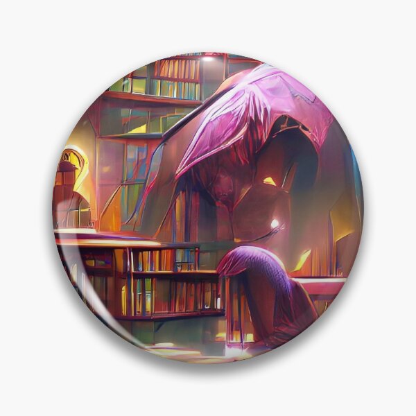 Item preview, AI Generated Library Art designed and sold by naturegirf.