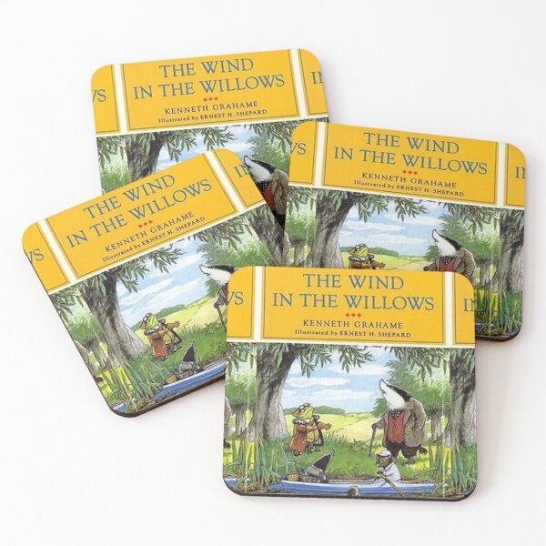 Item preview, The Wind In The Willows Classic Children's Book Cover designed and sold by PLarDesigns.